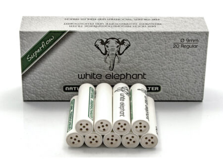 20 Filtres 9mm Écume - White Éléphant