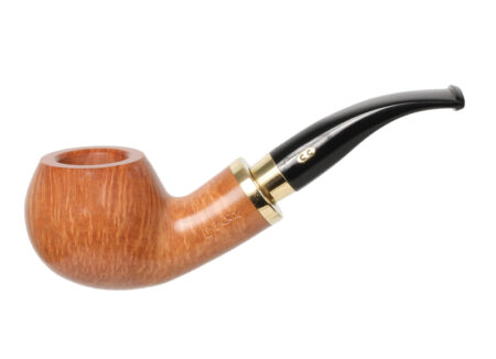 Chacom Selected Straight grain - Apple Bent - Natural Finish - Tobacco Pipe