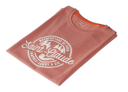 T shirt saint-claude manufacture rose