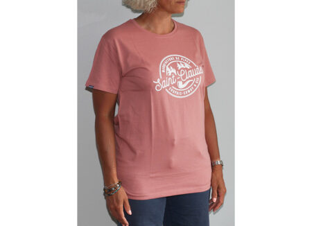 T shirt saint-claude manufacture rose